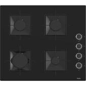 Ferre QBL62CB - SS206 -D086 60 cm Siyah Cam Turbolu Ankastre Set thumbnail 3