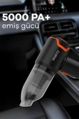 Whirtz Şarjlı Araç Içi Süpürge - Kablosuz Kullanım, Güçlü Emiş Gücü thumbnail 3