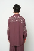 Kadın Robası Ve Kolları Nakış - Boncuk İşlemeli Ceket - 5