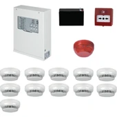 Teknim Konvansiyonel Sistem Yangın Alarm Seti 11 Li - 1