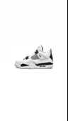 Nike Air Jordan Retro 4 Military Black thumbnail 2