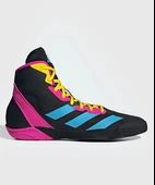 Adidas AdiZero Güreş Ayakkabısı Mavi-Pembe thumbnail 4
