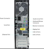 HP Compaq Elite SFF 8300 Intel i7-3770 8 Ram 128 SSD Masaüstü Bilgisayar - Outlet - 4
