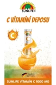 Sunlife Vitamin C 1000 mg 20 Efervesan Tablet thumbnail 3