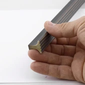 Foça 320 mm 32 cm Soft Antik Sarı Metal Kulp Kapak Kulpu Dayanıklı Kulpları Mobilya Çekmece Dolap thumbnail 5