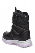 Celira Plc Siyah Lila Suya Dayanıklı Kaymaz Kız Çocuk Kar Botu thumbnail 3