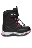 Celira Plc Siyah Fuşya Suya Dayanıklı Kaymaz Kız Çocuk Kar Botu thumbnail 1