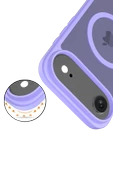 Apple iPhone 17 Air Jota Magsafe Kapak - Lila thumbnail 3