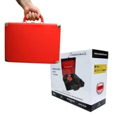 Pikap Çantalı Önden Hoparlörlü Kırmızı Bluetooth Hoparlör Plakçalar C0455 thumbnail 4