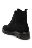 Celira Gls Siyah İçi Kürklü Süet Kadın Bot & Bootie thumbnail 3