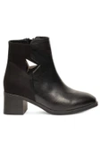 Celira Siyah Femuarlı Topuklu Cilt Süet Günlük Kadın Bot thumbnail 1