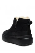 Celira Twg İçi Kürklü Siyah Süet Kadın Bot & Bootie NSB823 thumbnail 2