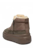 Celira Twg İçi Kürklü Vizon Süet Kadın Bot & Bootie NSB823 thumbnail 2