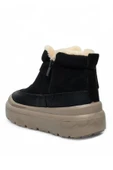 Celira Twg İçi Kürklü Siyah Bej Süet Kadın Bot & Bootie NSB823 thumbnail 2