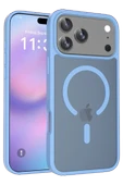 Apple iPhone 17 Pro Jota Magsafe Kapak - Açık Mavi thumbnail 1