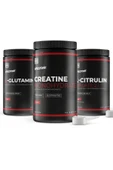 GRIZZONE Grızzy Amino Pack ( L-Glutamine 303Gr + Creatine 150Gr + L-Citruline Malate 303Gr ) - 1