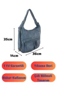 Bolsas Kadın Omuz ve Sırt  Çanta Mavi 1038 thumbnail 4