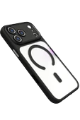 Apple iPhone 17 Pro Hazar Magsafe Kapak - Siyah thumbnail 2