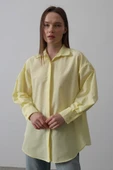 Uzun Kol Gömlek - Sarı thumbnail 1
