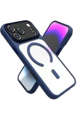 Apple iPhone 17 Pro Hazar Magsafe Kapak - Lacivert thumbnail 1