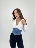 6963 GÖMLEK-BEYAZ thumbnail 4