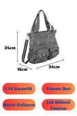 Bolsas Kadın Omuz Çanta Gri 1035 thumbnail 4