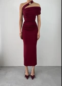 Reta Çapraz Omuz Elbise thumbnail 2