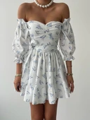 Rucka Belden Bağlamalı Mini Elbise thumbnail 2