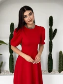 Catania Balon Kol Elbise thumbnail 3