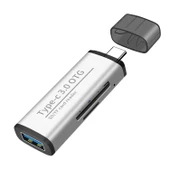 USB 3.0 TF SD Kart Okuyucu USB Type-C OTG Adaptör ADS-103 thumbnail 7
