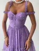 Lena Çift Askılı Elbise thumbnail 4