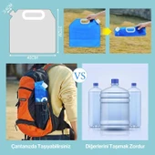 Katlanabilir Outdoor Kamp Piknik Su Bidonu 10 Litre thumbnail 2