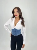 6963 GÖMLEK-BEYAZ thumbnail 3