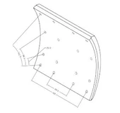 Ford Truck On / Arka / İlave Dingil Fren Balatası Pabuc Cargo İntercooler 20cm En (8 Adet) - Beser 5878/20 - 1