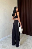 Siyah Yanları Şeritli Pantolon thumbnail 4