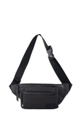 Unisex Siyah Bel Ve Omuz Çantası Siyah 8080 thumbnail 3