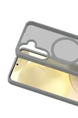 Samsung Galaxy A56 Jota Magsafe Kapak - Titan Gri thumbnail 2