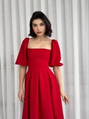 Benjamin Çan Etekli Midi Boy Elbise thumbnail 1