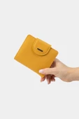 Grande Hakiki Deri Kadın Cüzdan Sari 2818 thumbnail 2