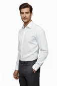 Erkek Silim Fit Uzun Kol Gömlek BGL-ST04867 thumbnail 5