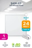 30X30 Led Panel 24W BEYAZ IŞIK 6500 - 1 Adet - 1