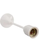 Tijli Duy Porselenli Asma Aparatlı Ampul Duyu 50 Adet - 4