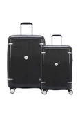Polipropilen Valiz 2'li Valiz Seti Büyük Boy - Orta Boy Siyah 04pc7070 thumbnail 1