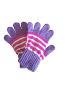 Kız Çocuk Eldiven Mor  4-8 Yaş thumbnail 3