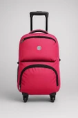 Çekçekli 4 Tekerlekli Sırt Çantası Kırmızı 1175 thumbnail 1