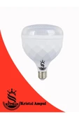 20W KRİSTAL Tasarruflu E27 Beyaz Işık Torch Led Ampul 6 Adet - 4