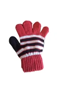 Kız Çocuk Eldiven Kırmızı  4-8 Yaş thumbnail 2