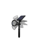 7w Güneş Enerjili Amber Işık Profesyonel Bahçe Sokak Dış mekan Aydınlatma Projektör 10 Adet - 5