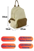 Bolsas Kadın Sırt Çanta Bej 1048 thumbnail 4