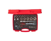 1/4''-1/2'' Altıköşe Lokma Anahtar Takımı 35 Parça İzeltaş - 1